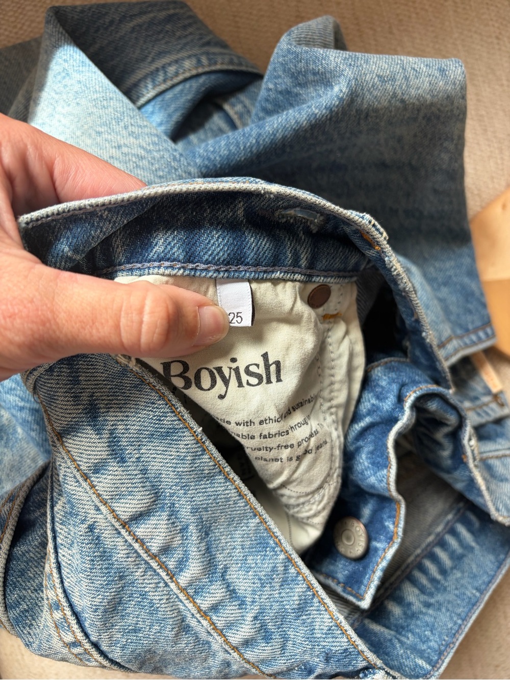 Boyish The Casey Authentic Rigid High Rise Straight - Picture 11 of 11
